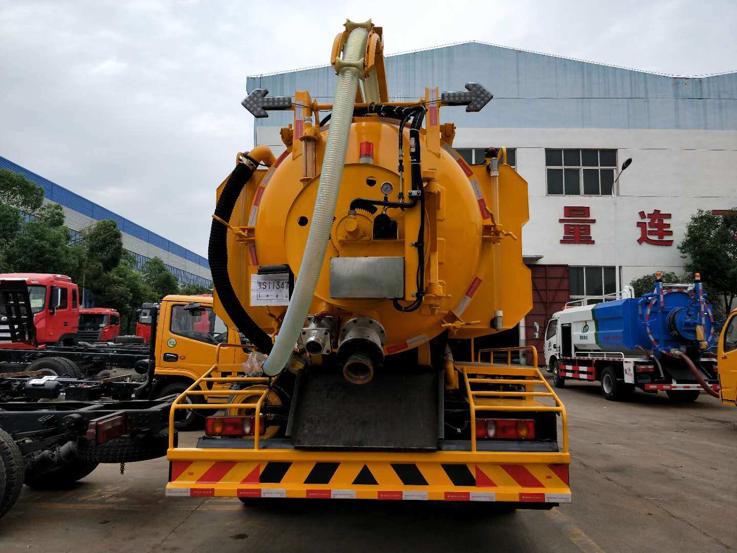 清洗吸污兩用車   天錦清洗吸污車   湖北清洗吸污車