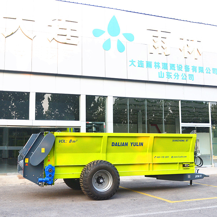大型拖拉機牽引式鮮糞揚糞車