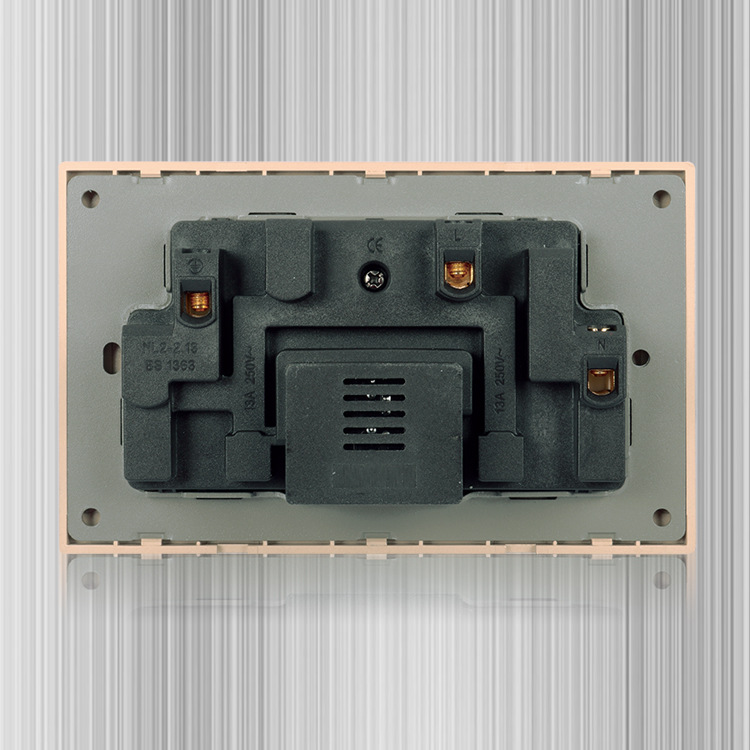 北京外貿(mào)不銹鋼開關(guān)插座批發(fā)外貿(mào)出口開關(guān)插座價(jià)格/印度插座帶開關(guān)指示燈提供中東墻壁開關(guān)插座廠家直銷