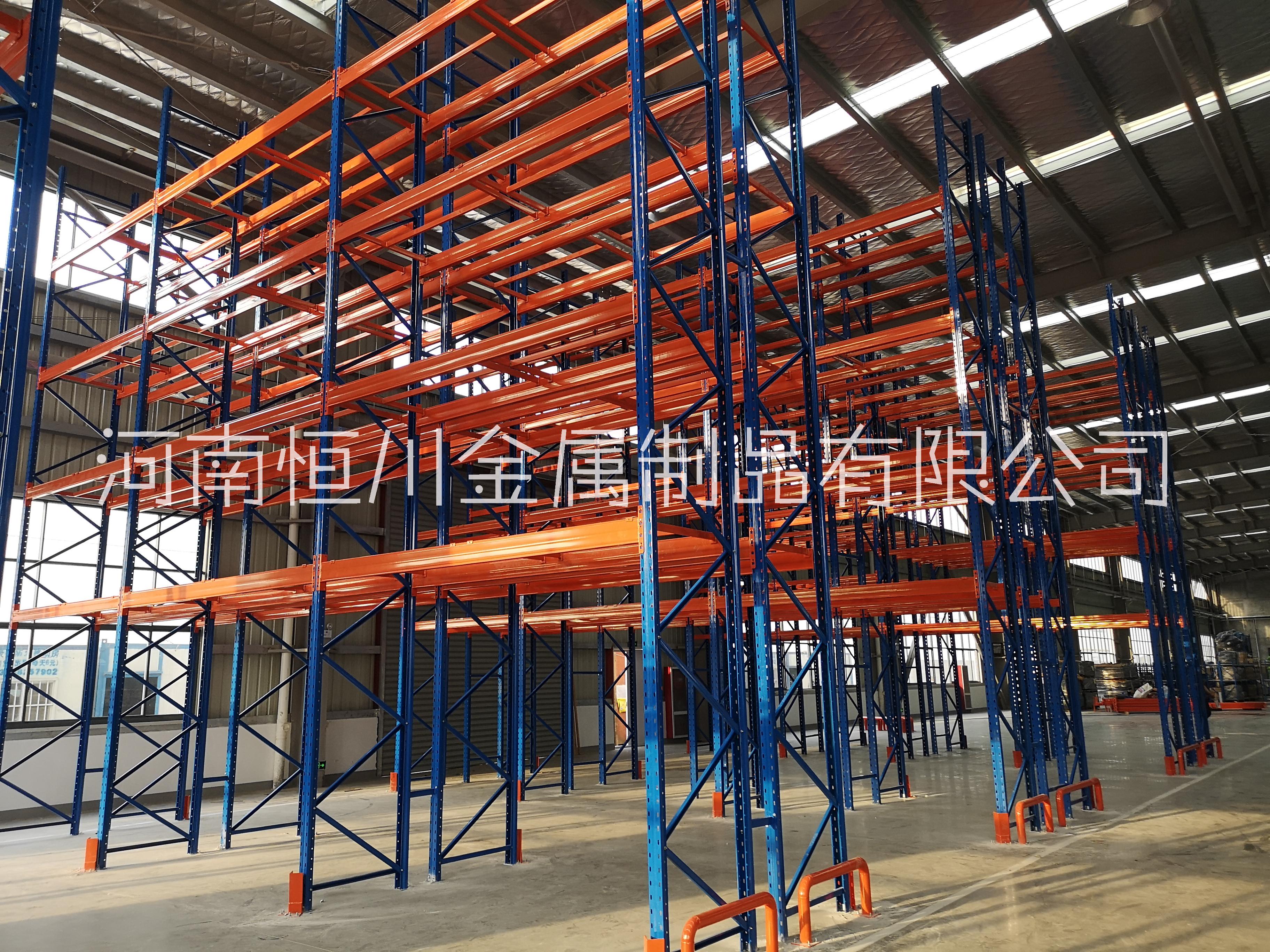 鄭州恒川重型托盤貨架大型倉儲高位倉庫庫房工業(yè)承重貨架定做加厚3噸/層
