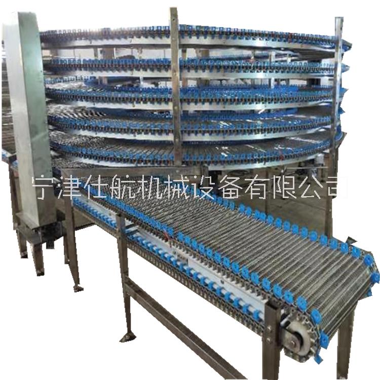 螺旋塔網帶輸送機 食品用螺旋塔輸送機 仕航機械