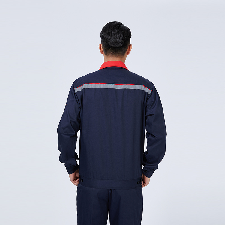 春秋長袖勞保服工作服套裝 男女工程服環(huán)衛(wèi)汽修服工服定制 濟(jì)寧工作服訂做 濟(jì)寧工作服定做