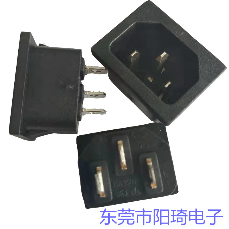 湖南品字型（形）AC插座價格@湖南品字插座批發(fā)@湖南AC插座廠家直銷