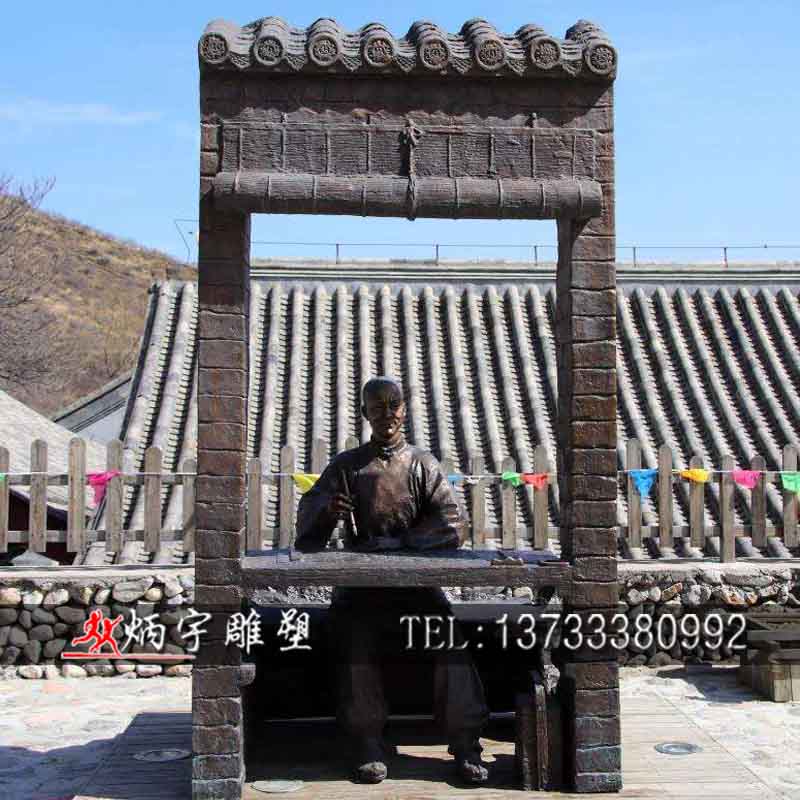 曲陽炳宇雕塑 古代人物雕塑 寫字人物雕塑 牛頓雕塑 西方名人雕塑 騎馬人物雕塑 成吉思汗雕塑 蒙古族人物雕塑