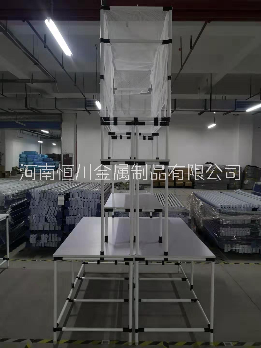 電商物流倉(cāng)庫(kù)線棒打包臺(tái)，分揀臺(tái)，包裝臺(tái)打包發(fā)貨桌  線棒打包臺(tái)分揀臺(tái)打包發(fā)貨桌