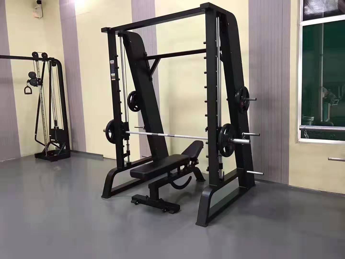 健身房商用史密斯 深蹲機架綜合多功能訓(xùn)練器材械下蹲架小龍門架