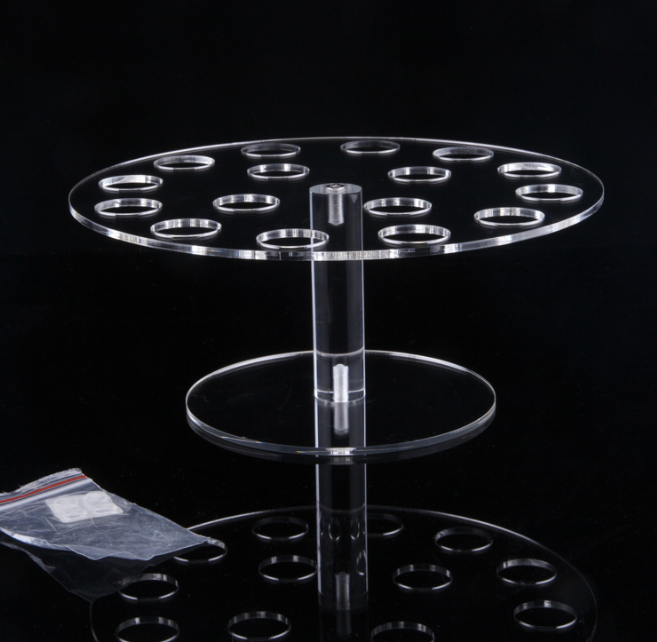 廠家直銷可定制批發(fā)實(shí)用簡(jiǎn)約家用裝飾透明二層亞克力冰淇架16孔 冰淇架16孔報(bào)價(jià) 冰淇架16孔批發(fā)