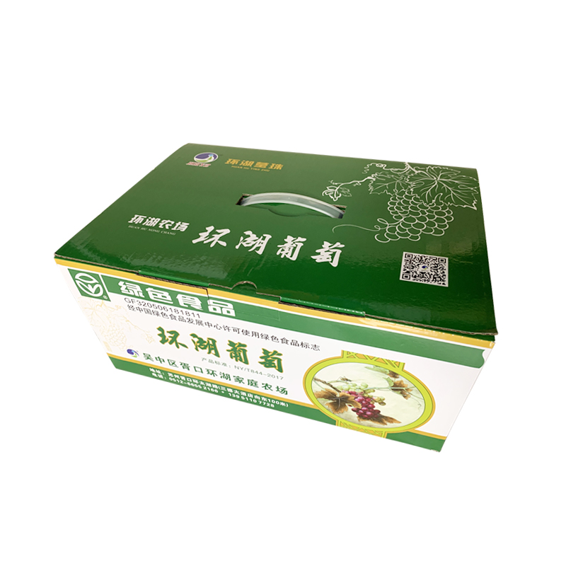 手提水果紙箱包裝盒禮盒 翠冠梨葡