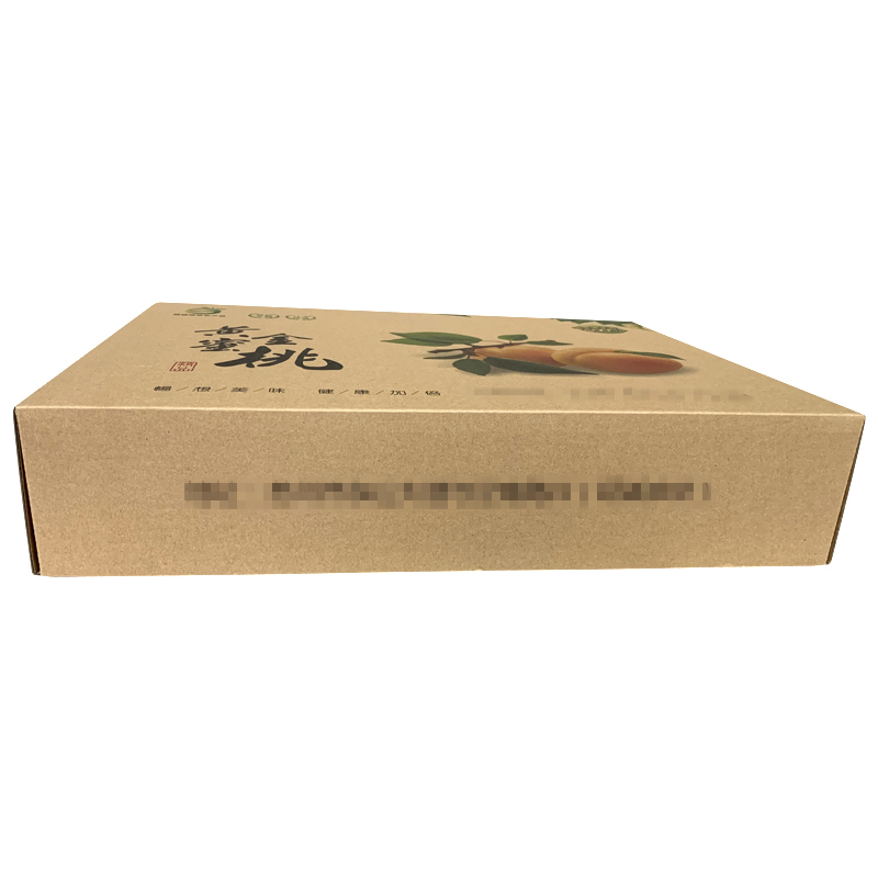 水果彩盒蜜桃盒 通用瓦楞紙箱水果