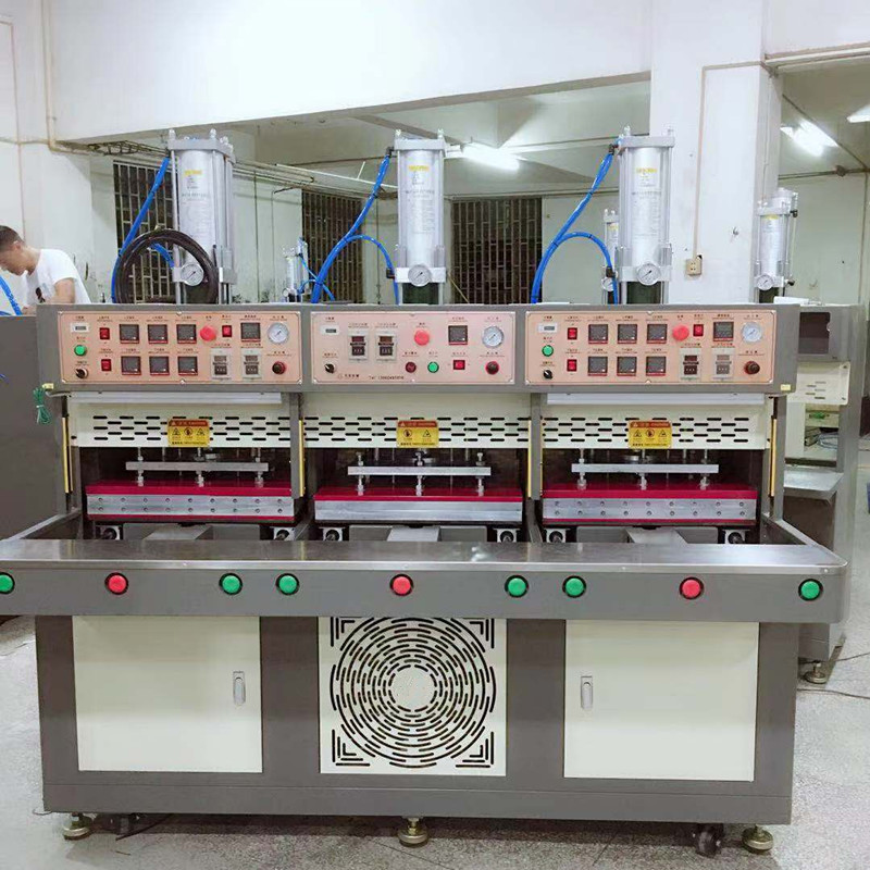 自動化鞋機設備制鞋鞋機雙工位自動滑臺熱壓機貼合機