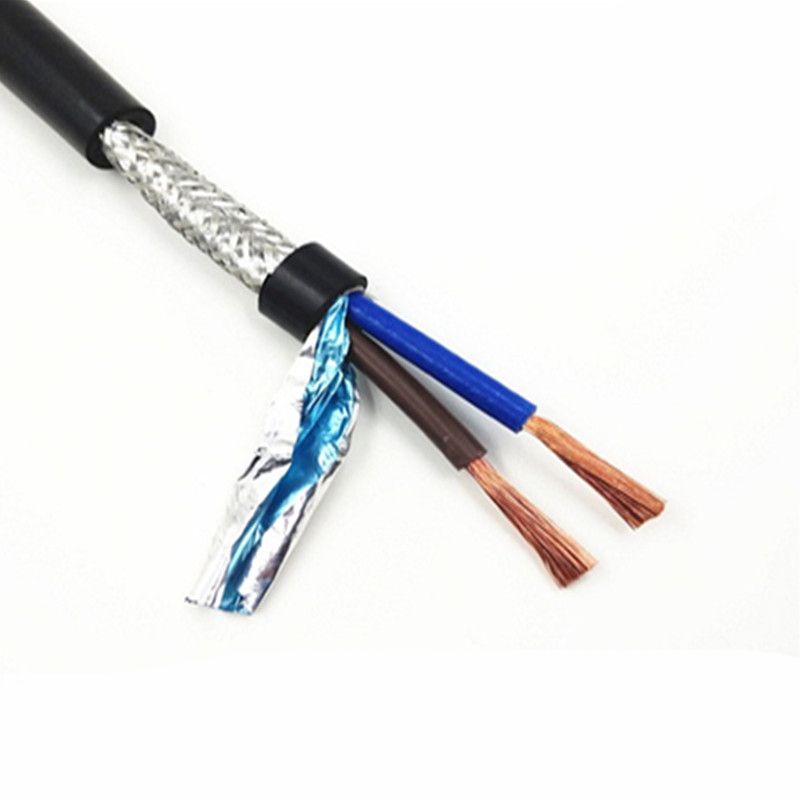 鋁鎂絲屏蔽RVVP2x1.5 工廠直營金環(huán)宇電線電纜RVVP2X1.5平方鋁鎂絲屏蔽*銅芯電纜