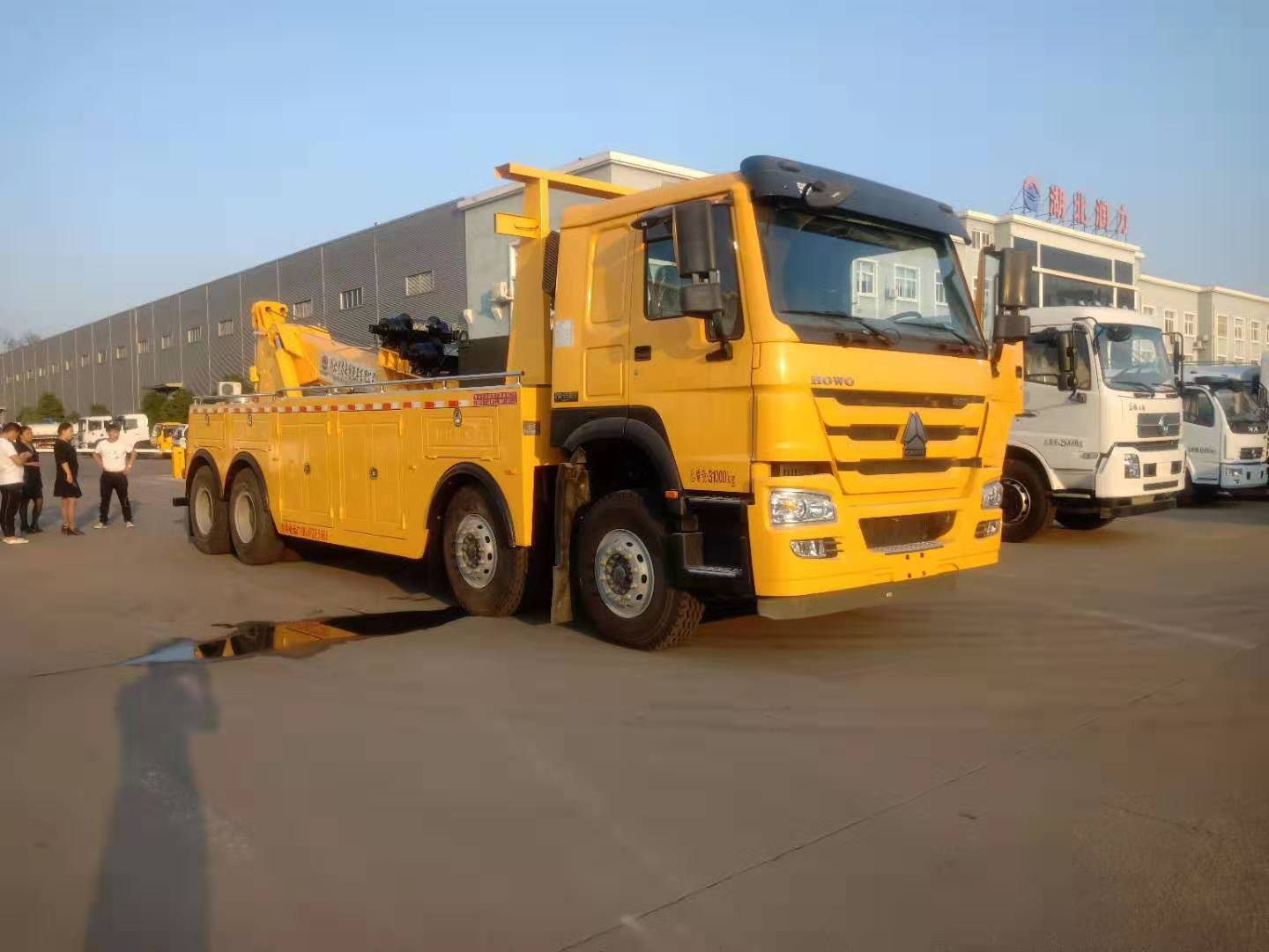 豪沃*后八清障車廠家直銷可分期