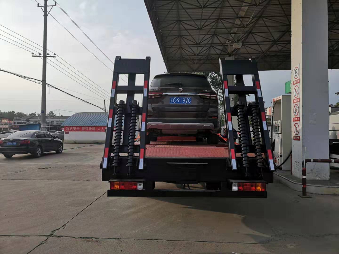拖車平板車廠家，廠家直銷可分期*