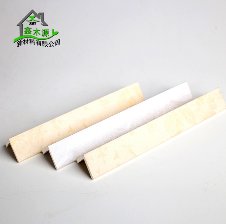廠家直銷生態(tài)木包覆陽(yáng)角線 新型裝飾材料室內(nèi)裝飾線條25*25陽(yáng)角線