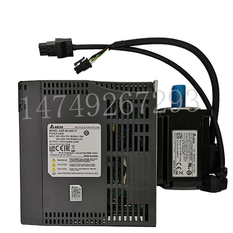 臺達伺服B3系列  ASD-B3-0421-F+ECM-B3M-C20604RS1 臺達伺服B3系列