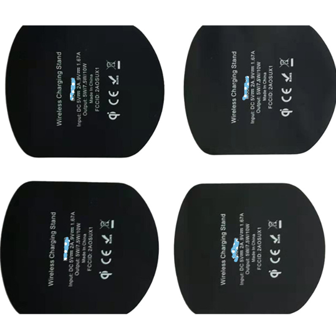 供應(yīng)硫化熱壓無線充車載硅膠件 硅膠防滑墊