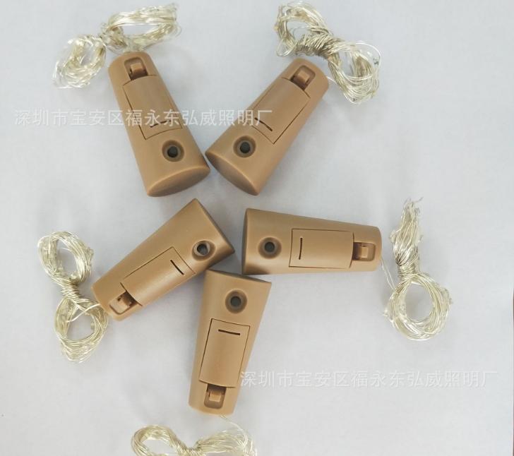 3功能2米20燈，三段閃爍酒瓶塞，酒瓶蓋，銅線/銀線燈串