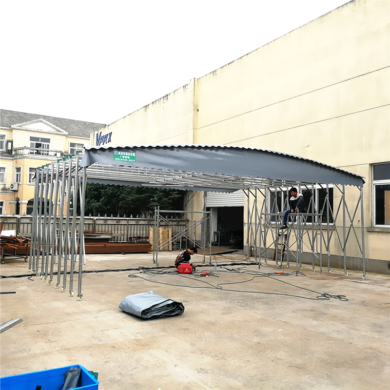 推拉篷廠家-電動(dòng)推拉棚-電動(dòng)懸空