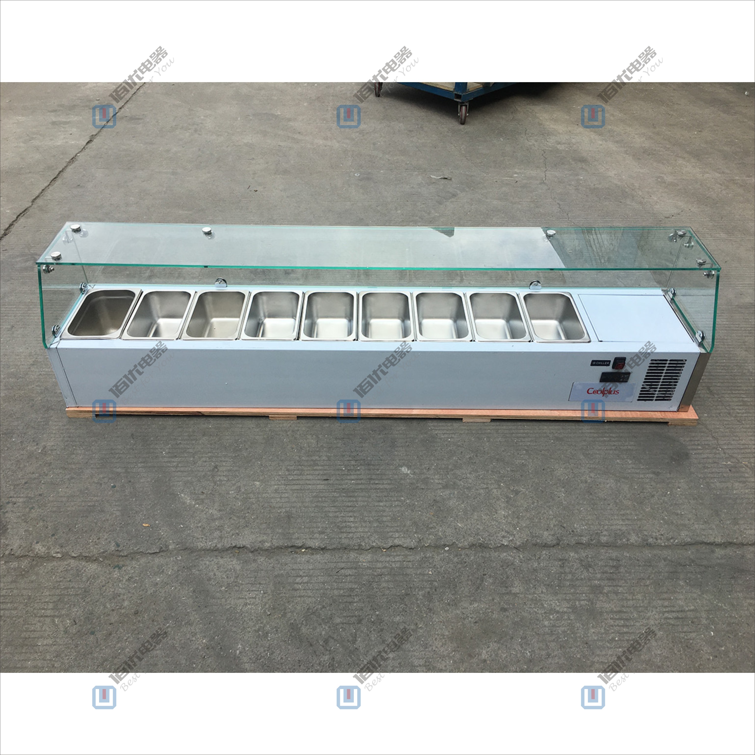 臺面沙拉柜，桌上柜冷藏冷凍柜，展示柜冰柜冰箱