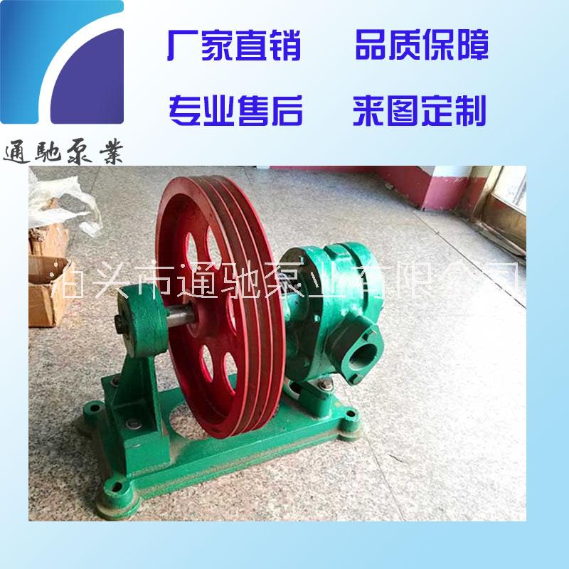泊頭油泵廠家直銷通馳牌CB-7稠油泵 涂料輸送用齒輪泵 粘度大物料輸送
