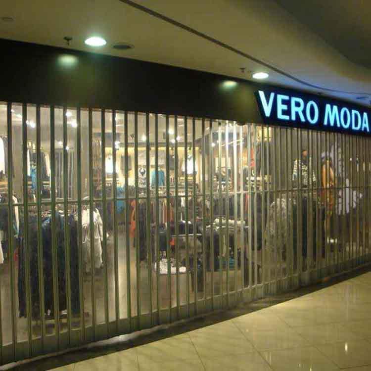 遙控電動防盜水晶卷簾門 商鋪專賣店水晶卷簾門可定制