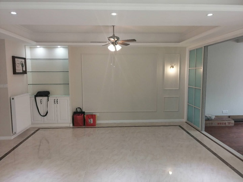 南京新愛華裝修在施工地參觀，南京裝修工地參觀，南京新房裝修在施工地