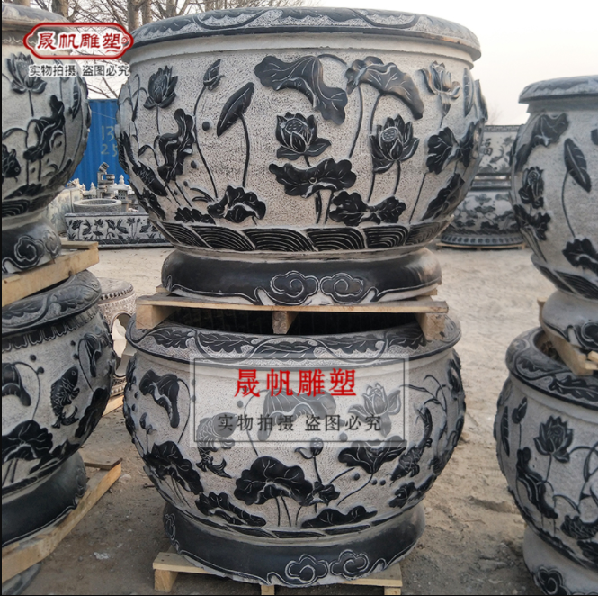 石雕青石魚缸廠家批發(fā)