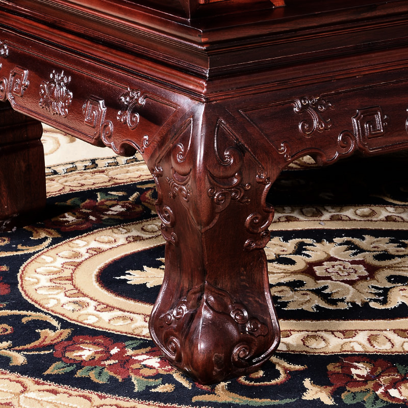 檀明宮紅酸枝鳥語花香沙發(fā)茶幾十一件套組合中式別墅實木沙發(fā) 檀明宮鳥語花香沙發(fā)