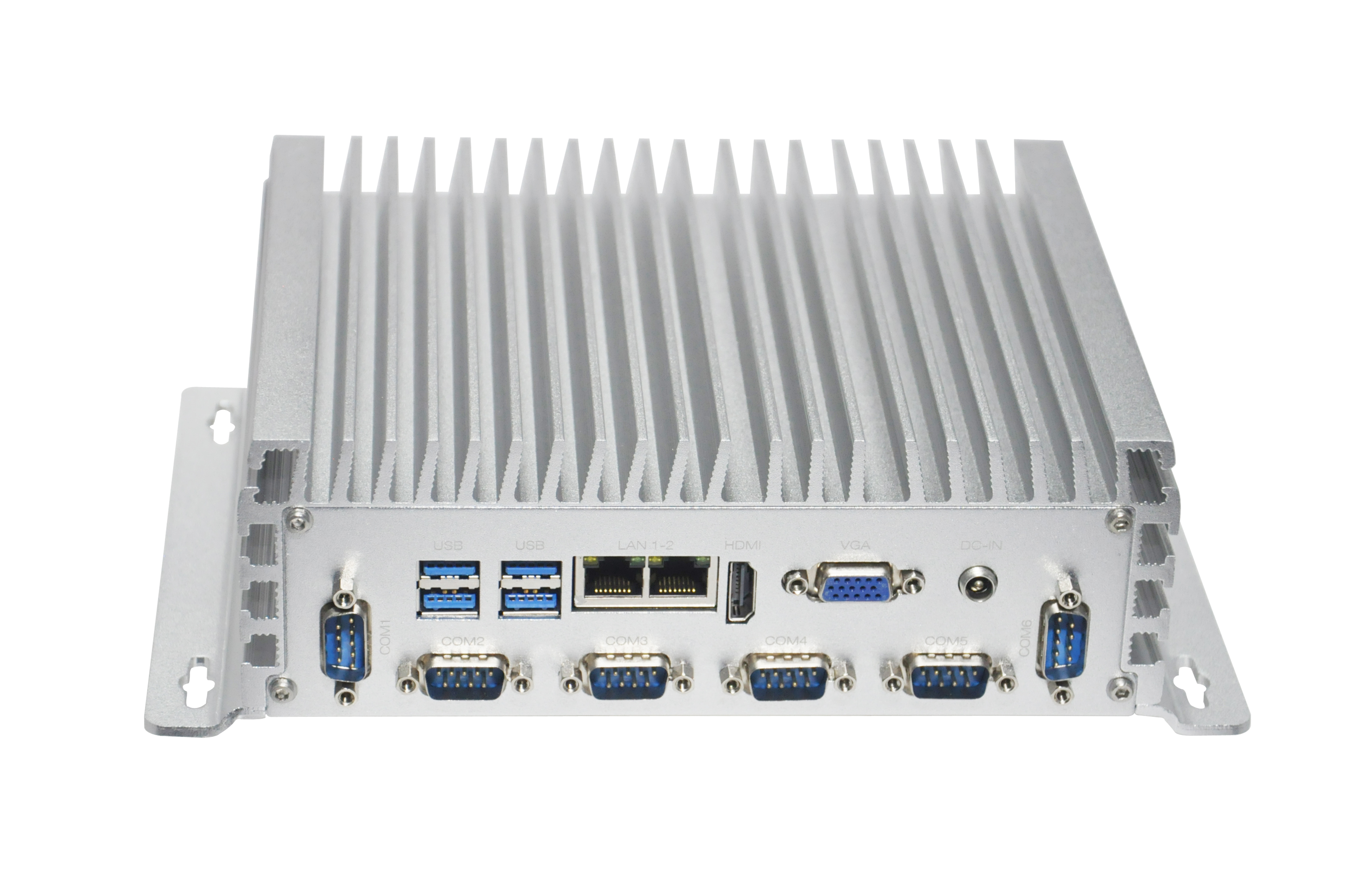 6COM8USB嵌入式無風扇工控機 萬千峰經典WQF-4010