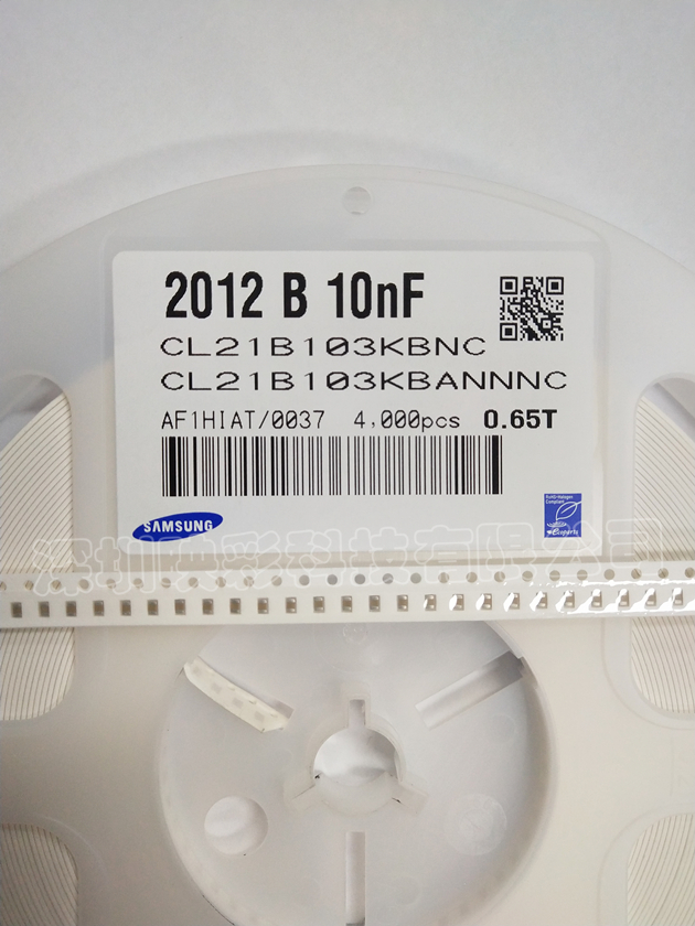 MLCC三星電容CL21B103KBANNNC陶瓷貼片電容0805 103K 50V X7R原裝三星原廠直銷