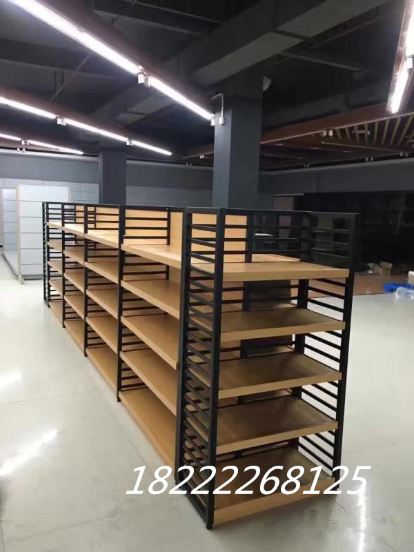 鋼木貨架超市貨架孕嬰店貨架連鎖店貨架供應(yīng)