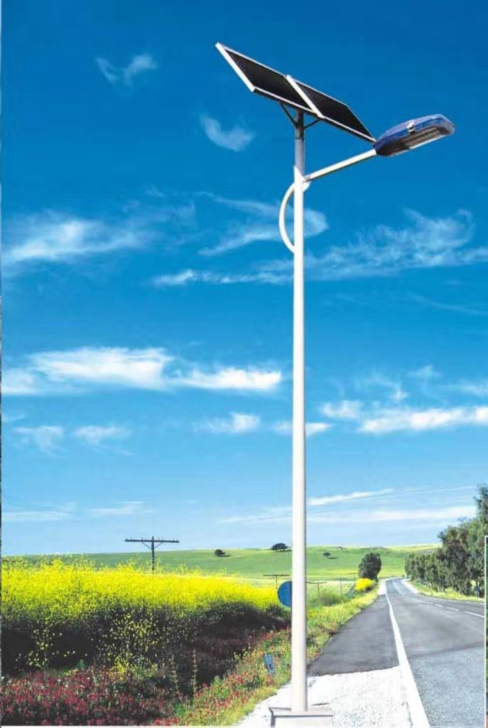 100W太陽能路燈直銷價格-廠家定制