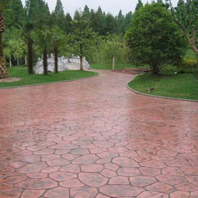 簡陽市、 簡陽市、壓花路面