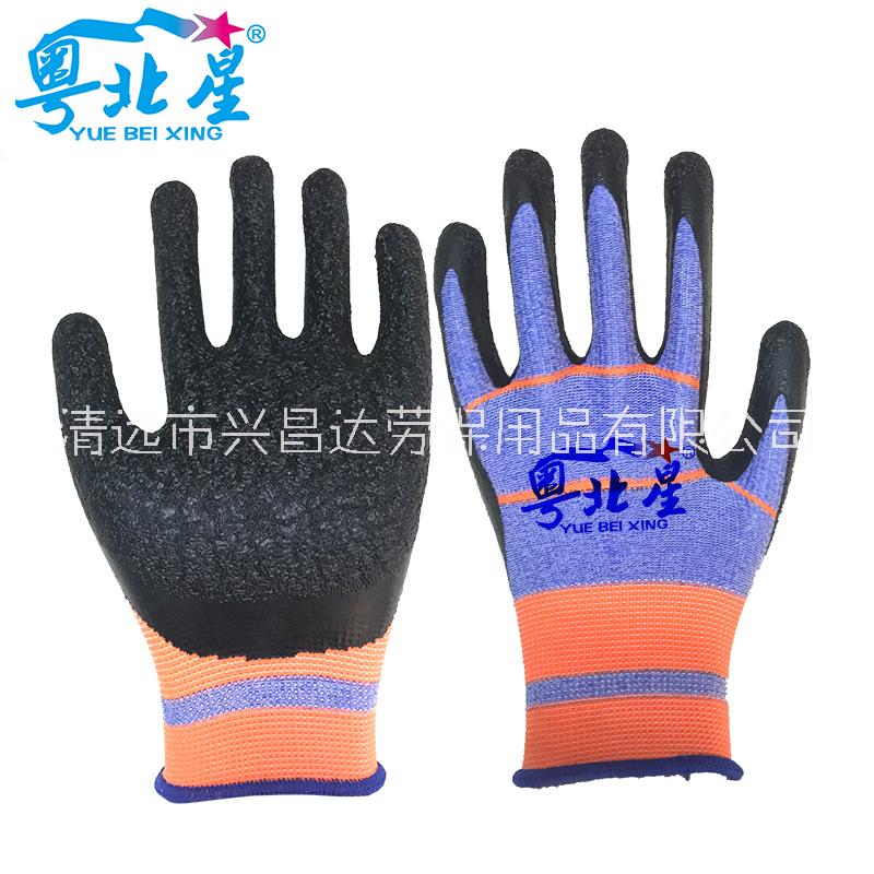 工廠自產(chǎn)粵北工廠自產(chǎn)粵北星600克尼龍線手套700g足重耐磨900g加大厚勞保手套勞保用品批發(fā)星600克尼龍線手套