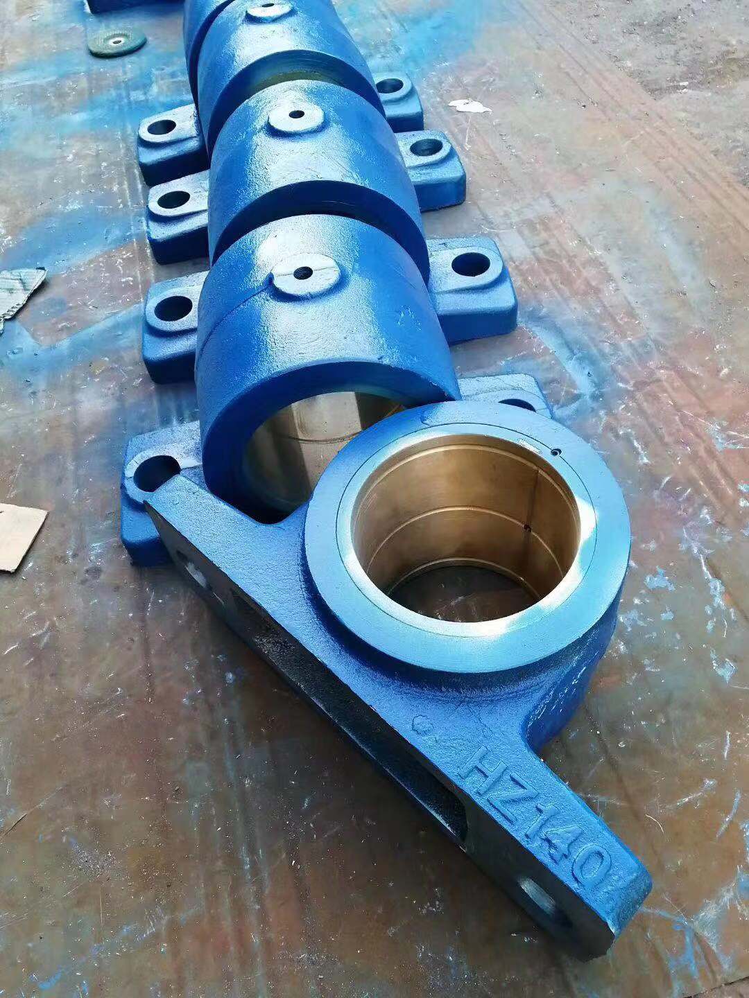 軸承座訂制各種鑄鋼軸承座球鐵水冷油冷各種異形非標(biāo)軸承座