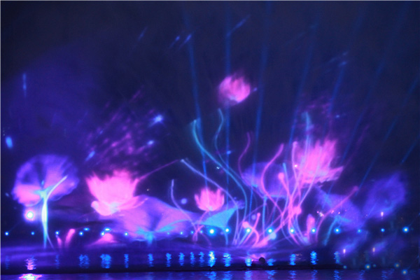 大型水幕激光秀設計丶水幕激光秀表