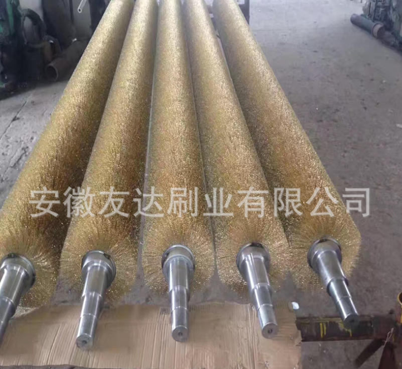 鍍銅絲刷輥報(bào)價(jià)，批發(fā)，供應(yīng)商，生產(chǎn)廠家【安徽友達(dá)刷業(yè)有限公司】