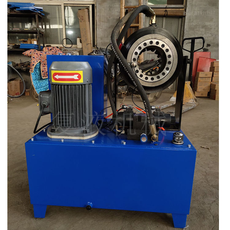 廠家生產(chǎn)高壓建筑鋼管縮管機(jī) 高壓油管壓頭機(jī) 液壓膠管扣壓機(jī)