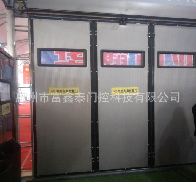 彩鋼工業(yè)門報價，批發(fā)，供應(yīng)商，生產(chǎn)廠家【惠州市富鑫泰門控科技有限公司】