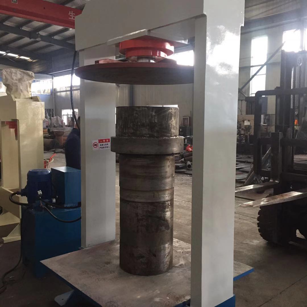 實心輪胎拆裝機盛豐生產(chǎn)，SF-120T鏟車輪胎壓胎機，各種實心胎 120噸鏟車輪胎