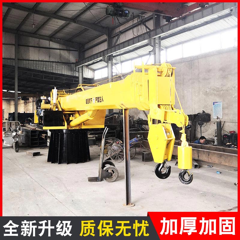 碼頭港口吊機(jī) 耐力8噸船吊 8噸船用卷?yè)P(yáng)機(jī) 海上作業(yè)船尾吊