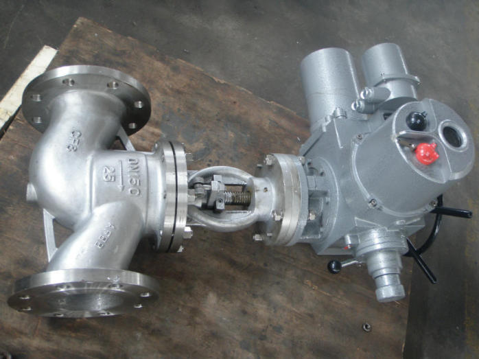 J941H-16C DN125 電動法蘭截止閥