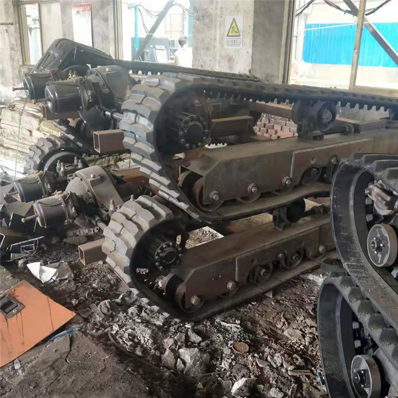 履帶底盤總成 小型液壓履帶底盤 鋼制履帶底盤總成