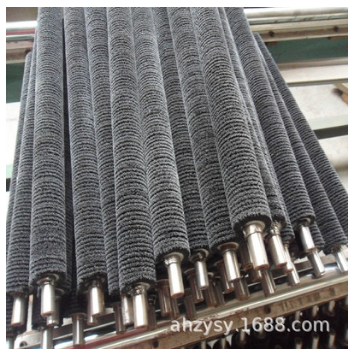 安慶市工業(yè)毛刷輪價格 定做尼龍毛刷輥 現(xiàn)貨供應毛刷輪