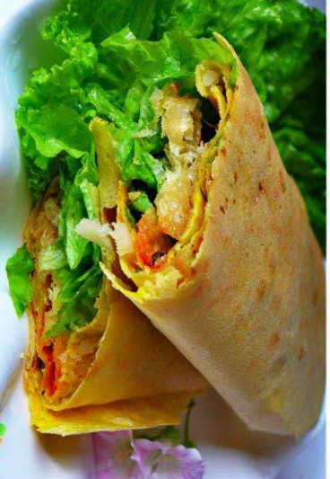 雜糧煎餅肉松雜糧煎餅特色小吃培訓(xùn)班一對一教學(xué)