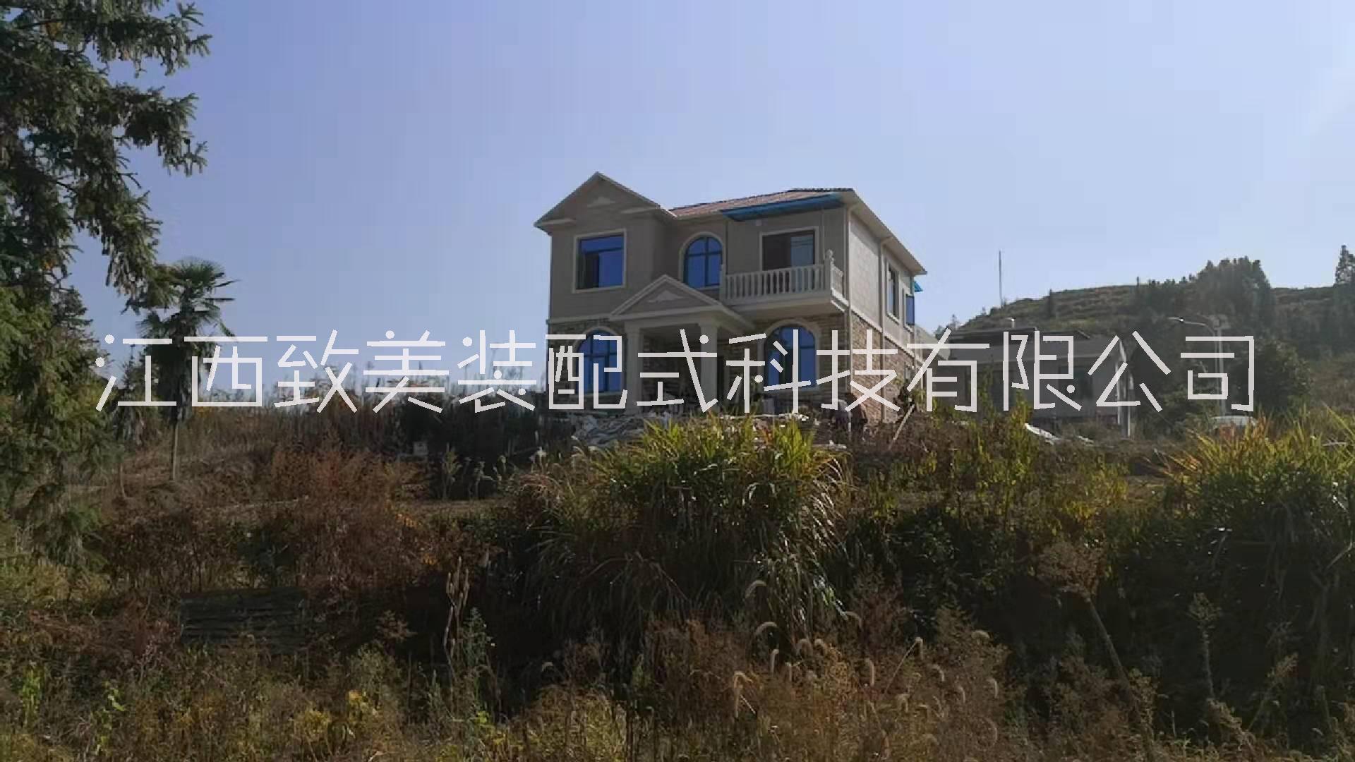 重輕鋼別墅抗震 防風(fēng) 防火 保溫 隔音 防潮 環(huán)保 冬暖夏涼