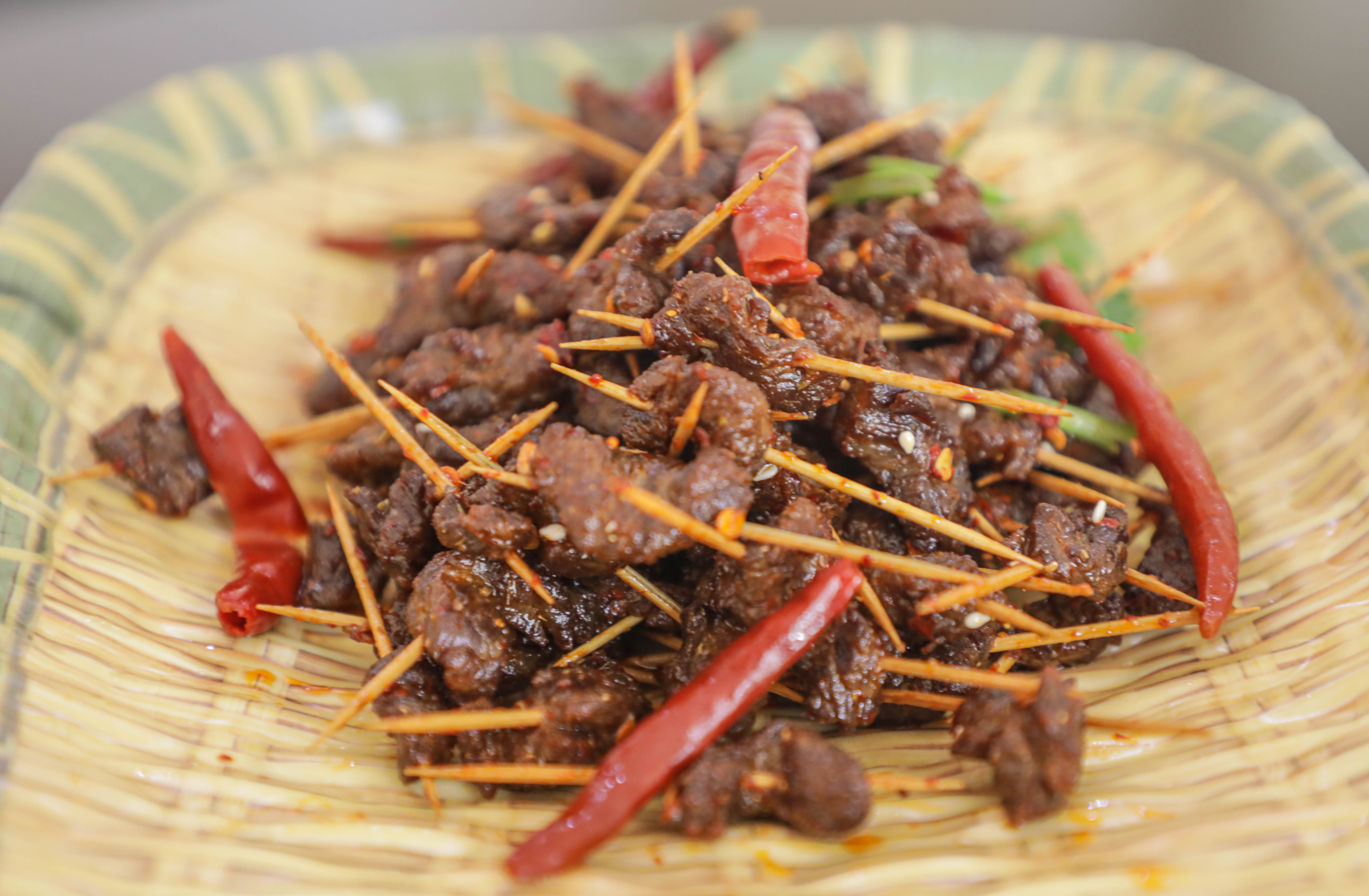 牙簽牛肉做法休閑零嘴牙簽牛肉配方制作培訓(xùn)