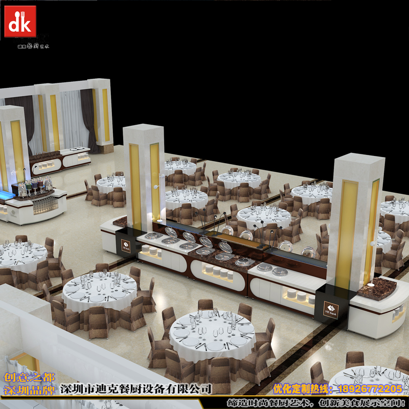 銀行職工自助餐廳取餐臺(tái) 自助餐臺(tái)設(shè)計(jì)制作 高職餐廳移動(dòng)式布菲臺(tái)