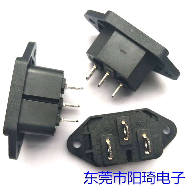 蘇州生產(chǎn)熱態(tài)認(rèn)證品字型插座丨品字型插座廠家丨AC插座經(jīng)銷商丨IEC插座批發(fā)商