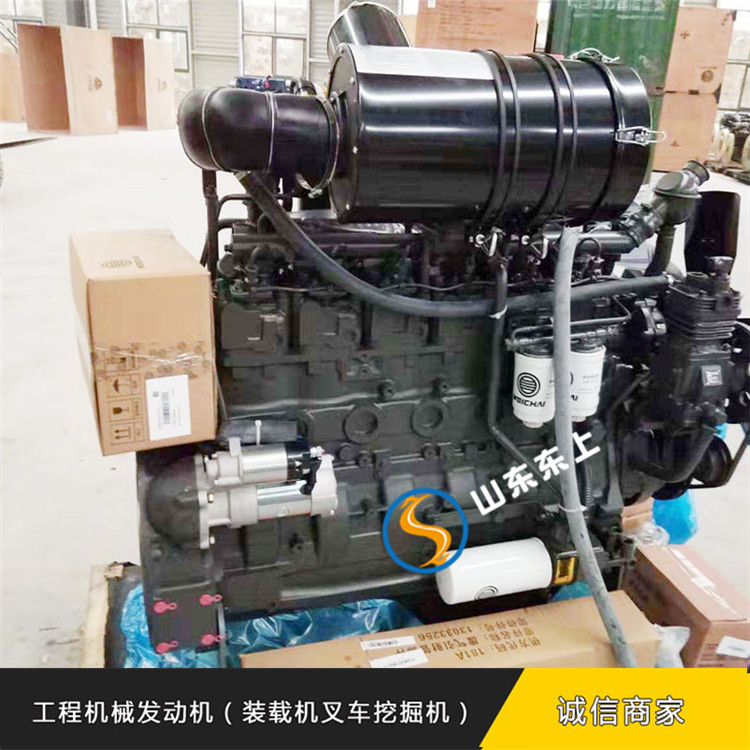 山東濰柴道依茨柴油機機體濰柴TD226B WP6G發(fā)動機缸體30裝載機機體